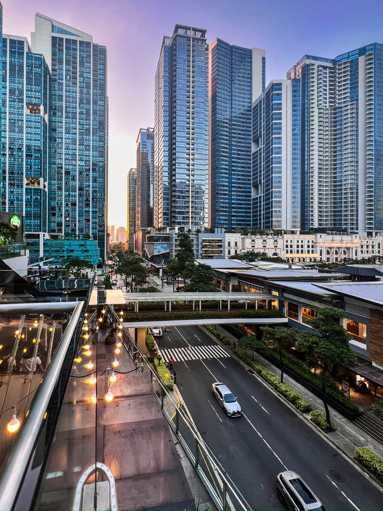 Cost of living Manila Bonifacio Global City skyline